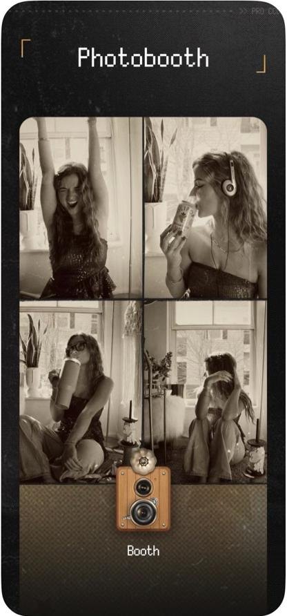 Photo Booth preview from the ProCCD app
